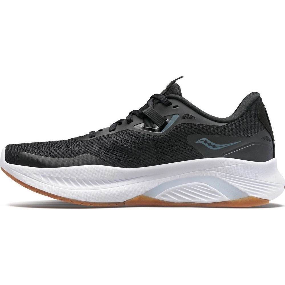 Men's Size 10 - Saucony Guide 15 Black/Gum Running Shoes S20684-12 - Picture 2 of 5